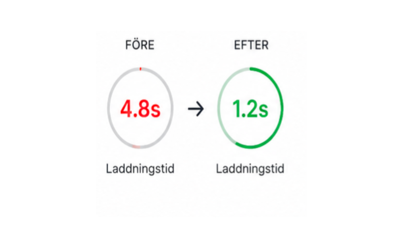 Snabb laddningstid och förbättrad webbprestanda med Ornexa